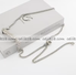 Ellietech Cadena Metálica Ajustable con Clip para Colgar Movil