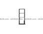 Bandeja de SIM para Samsung A03 Core A032F Negra - 1