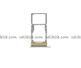 Bandeja SIM para Samsung A17 4G A175F Gris