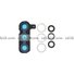 Cristal Cámara + Marco para Samsung S25 S931B / S25 Plus 5G S936B Negro - 1