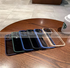 Funda Negra Transparente Con Marco Colorado Para iPhone 15 Plus 6.7
