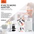 Ellietech AD104 Adaptador Lightning a Micro - 1