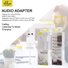 Ellietech AD109 Adaptador de Audio Jack 3.5mm + Carga Lightning para iPhone - 1