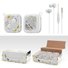 Ellietech AT223 Auriculares Estéreo Bajo Potentes con Construcción de Metal 12 unidades/caja