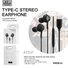 Ellietech AT237 Auriculares con Cable Tipo C