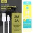 Ellietech CC107 Cable de Dato Micro USB 2A 2M - 1