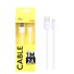 Ellietech CC102 Cable de Dato Lightning Para iOS 1M - 1