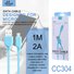 Ellietech CC304 Cable de Dato Micro USB 2A 1M - 7