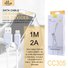 Ellietech CC305 Cable de Dato Lightning para iOS Dispositivos 2A 1M - 7