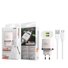 Ellietech CD205 Cargador para Micro USB 2 USB 2.4A Blanco
