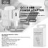 Ellietech CD404 Cargador USB QC3.0 de Pared sin Cable - 1