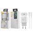 Ellietech CD405 Cargador de Entrada Tipo C PD20W con cable para iPhone