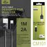 Ellietech CM101 Cable de Dato Aluminio Micro USB 2A 1.0M - 4