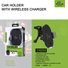 Ellietech CS203 Soporte de Moviles Con Cargador Inalambrico 10W para Coche - 1