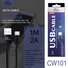 Ellietech CW101 Cable de Dato Micro Usb 2A 1M - 3