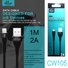 Ellietech CW105 Cable de Dato Lightning para iOS 2A 1M - 4