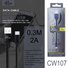 Ellietech CW107 Cable de Dato Micro USB 30CM - 4