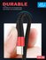 Ellietech CW110 Cable Aluminio 3 En 1 Micro+iOS+Tipo C 2A 1.2M - 3