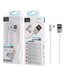 Ellietech CW303 Cable Aluminio Carga Rapida de 2.4A para Tipo C de 90 grados - 1