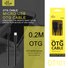Ellietech OT101 Cable OTG-Micro USB 2A 0.2M - 1