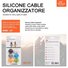 Ellietech SE101 Organizador de Cable para 1 Cable - 1