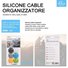 Ellietech SE103 Organizador de Cable para 2 Cables - 1