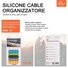 Ellietech SE107 Organizador de Cable para 4 Cables - 1