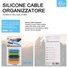 Ellietech SE109 Organizador de Cable para 7 Cables - 1