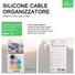 Ellietech SE110 Origanizador de Cable para 2 Cables - 1