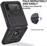 Funda Motomo Con Tapa Deslizable de Cámara Y Anillo Para  Samsung Z Fold 6