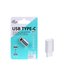 Ellietech AD102 Adaptador USB Tipo-C a Micro USB Metalico - 2