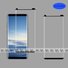 ED101 Protector Side Glue 5D para Samsung Note 8 / Note 9 Curvado