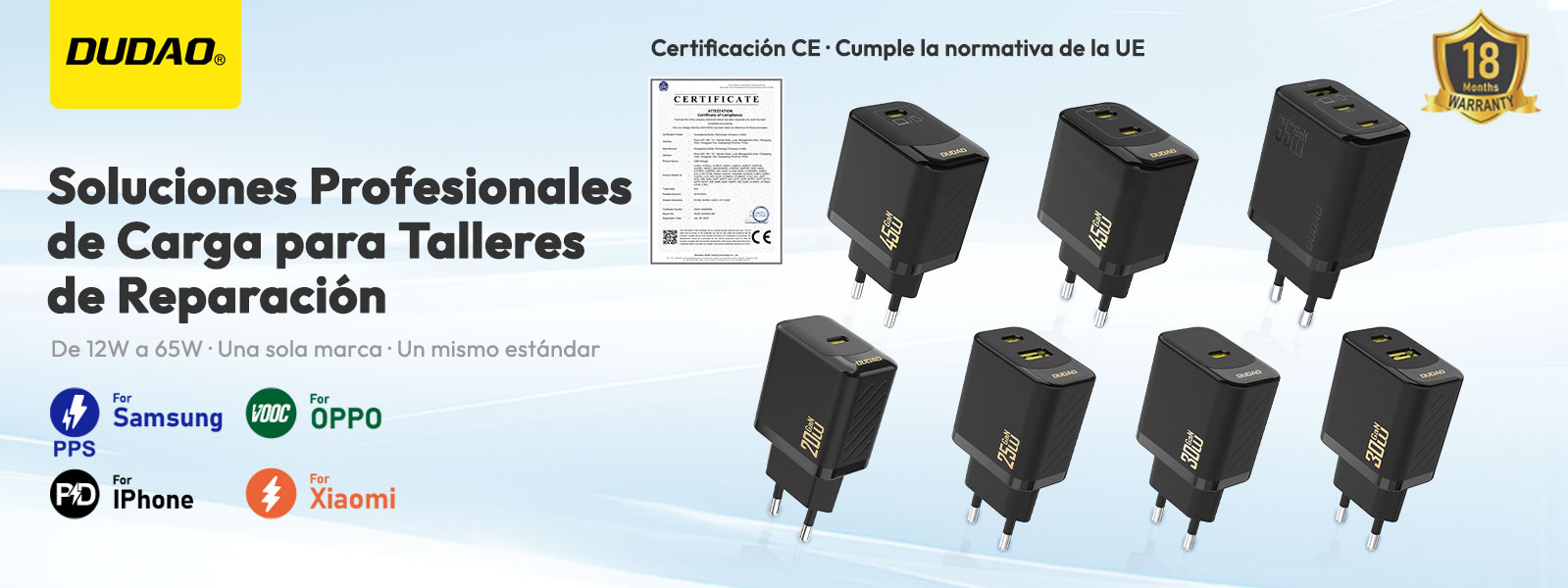 DUDAO — soluciones profesionales de carga para talleres de reparación